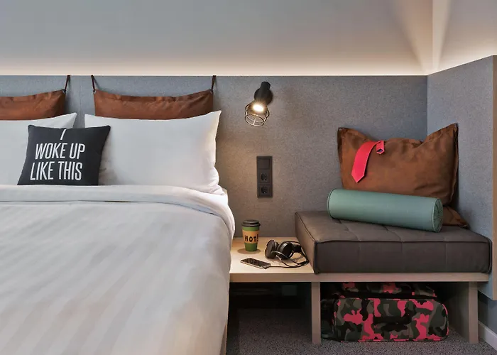 酒店 Moxy Frankfurt Center 美因河畔法兰克福